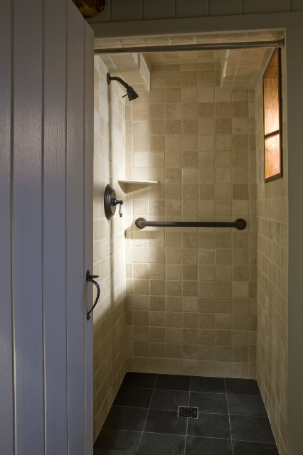 Marble and Slate Shower Photograph